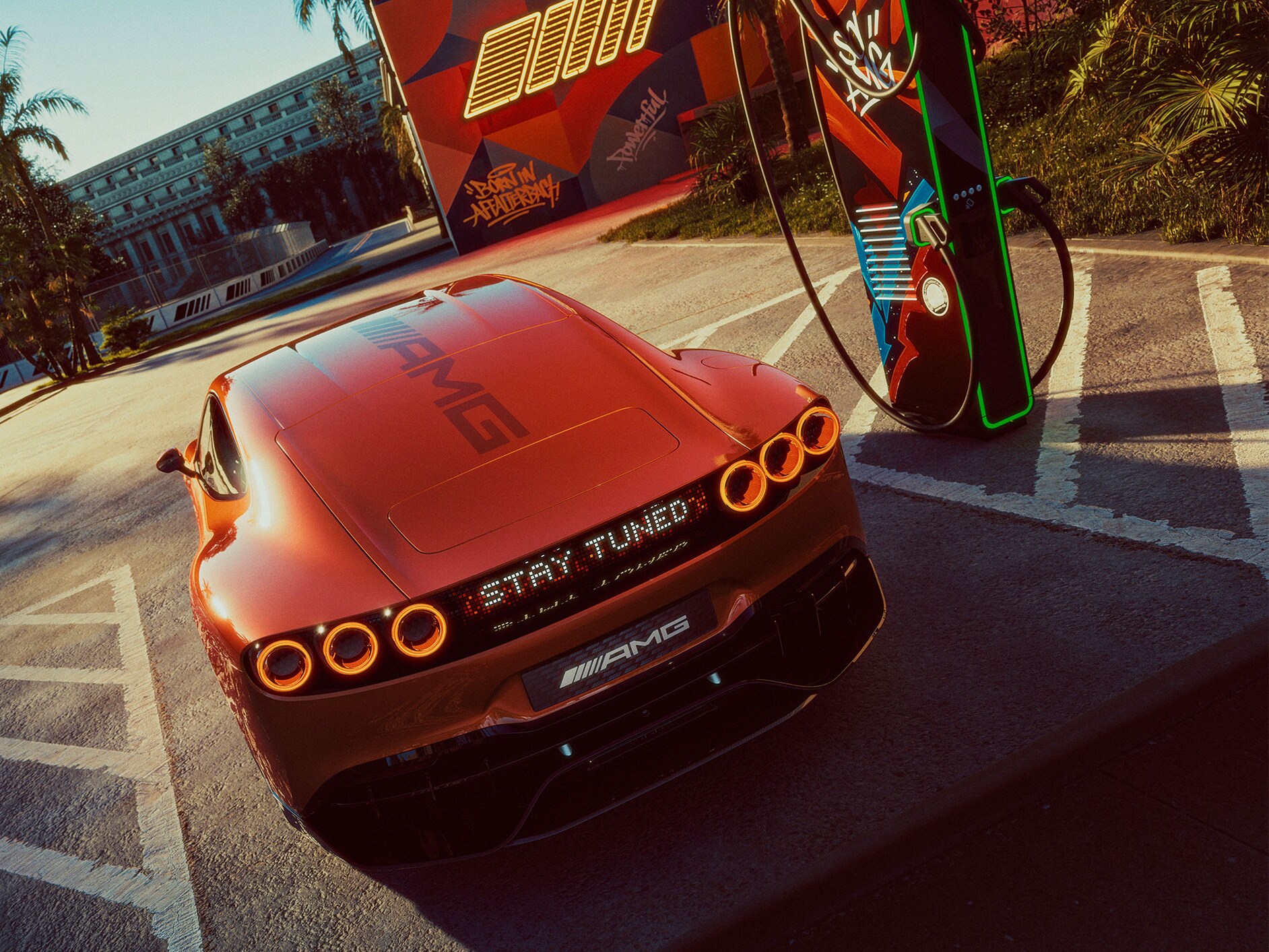 Mercedes-AMG의 AMG 전기 아키텍처(AMG.EA)가 적용된 뉴 CONCEPT AMG GT XX의 초고속 충전 기능을 만나보십시오.