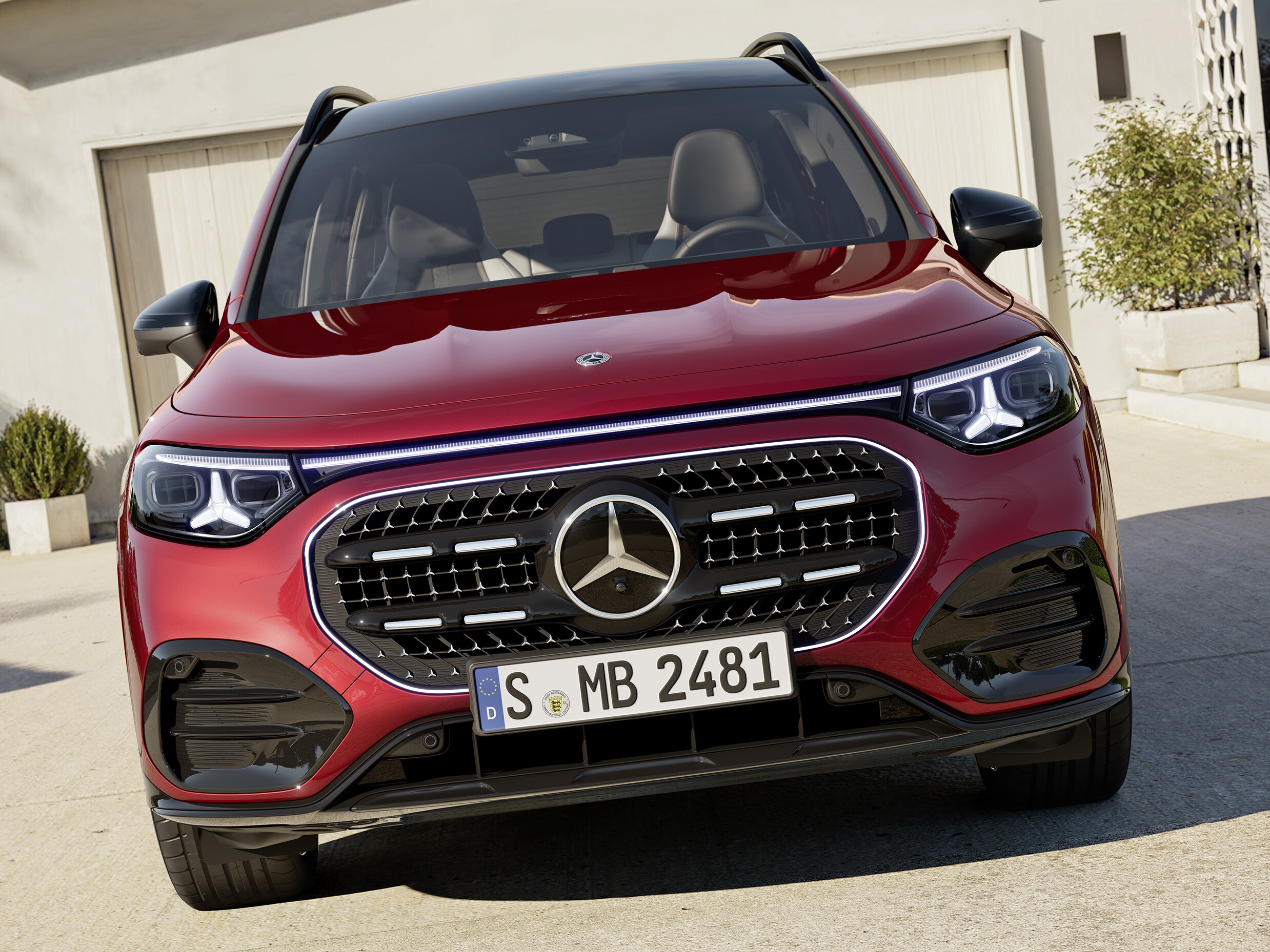 뉴 Mercedes-Benz C-Class의 터치스크린