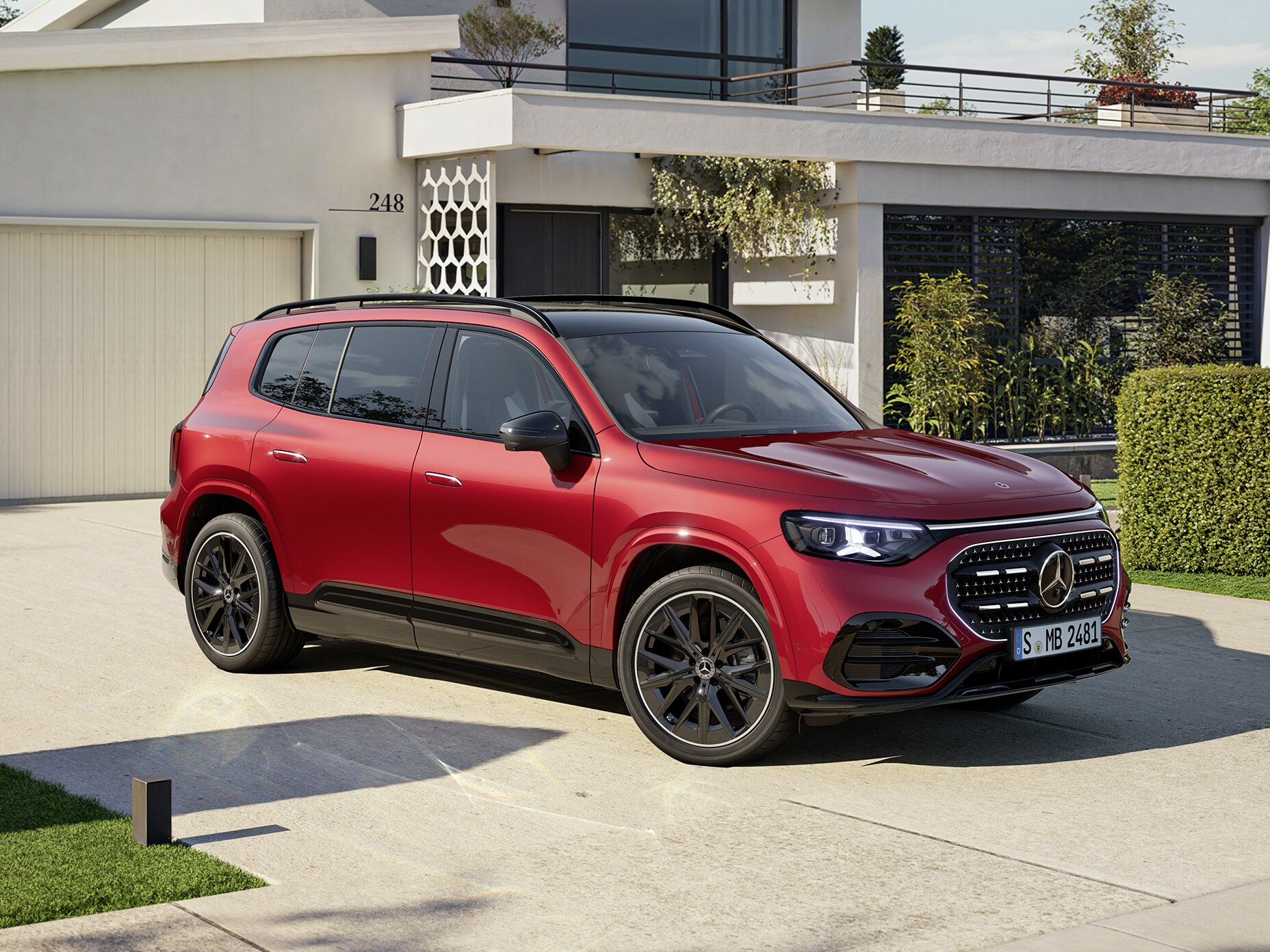 뉴 Mercedes-Benz C-Class의 터치스크린