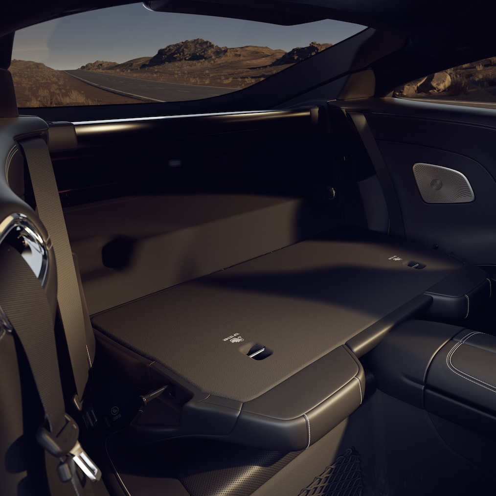 GT Coupé의 내부 시트 구성.