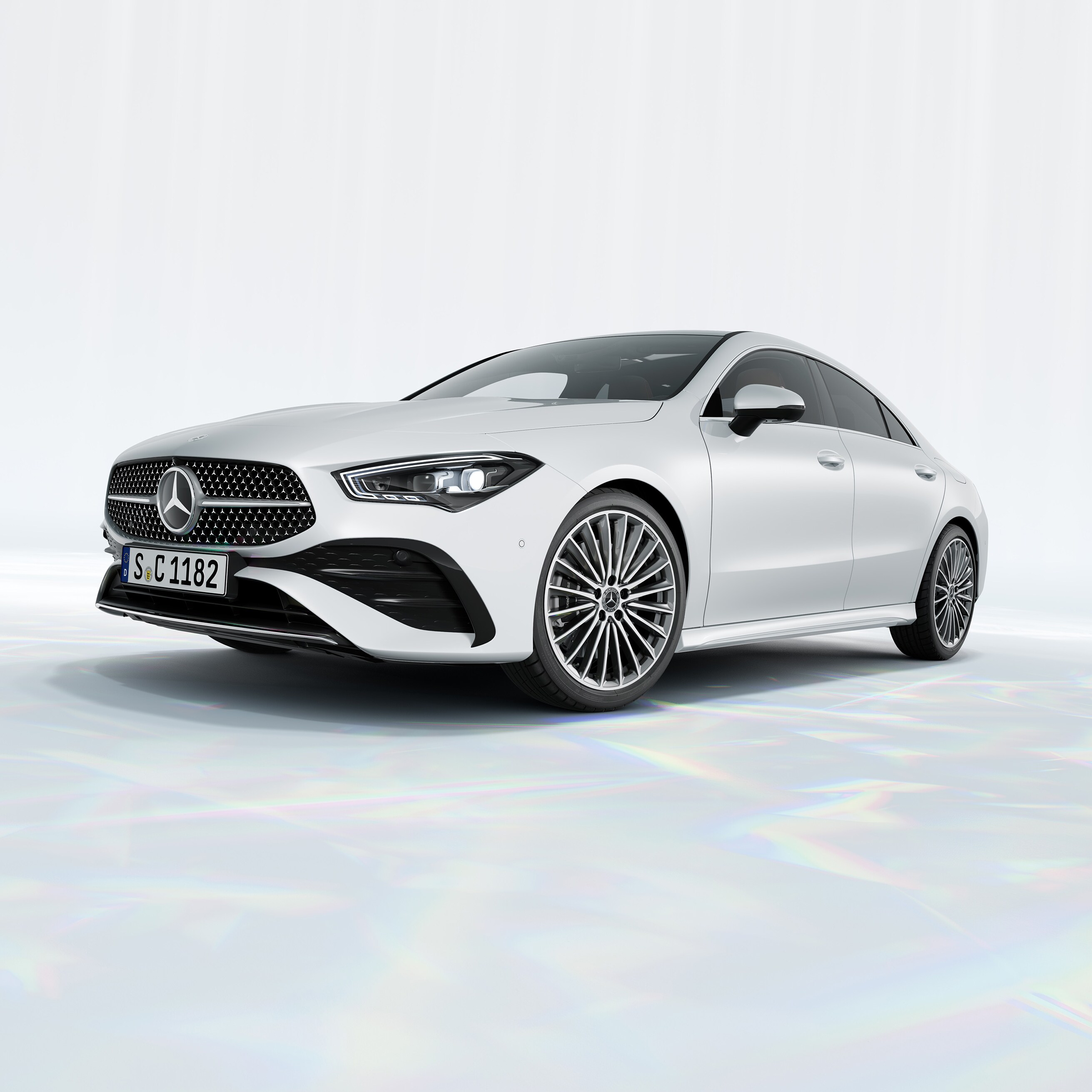 새로운 Mercedes-Benz CLA 쿠페.