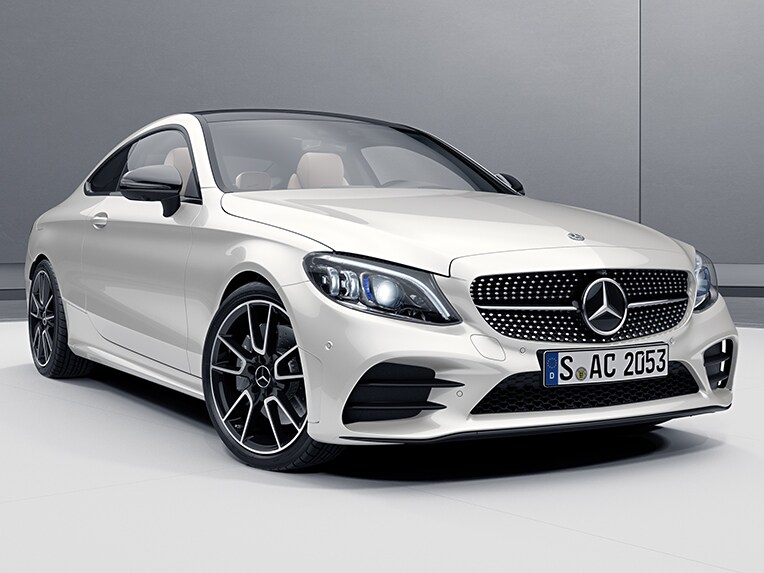 C-Class Coupé AMG Line의 전면부
