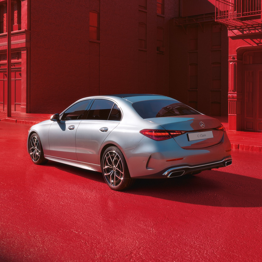 주차 시 리어 액슬 스티어링 기능의 도식(예: 주차 시)