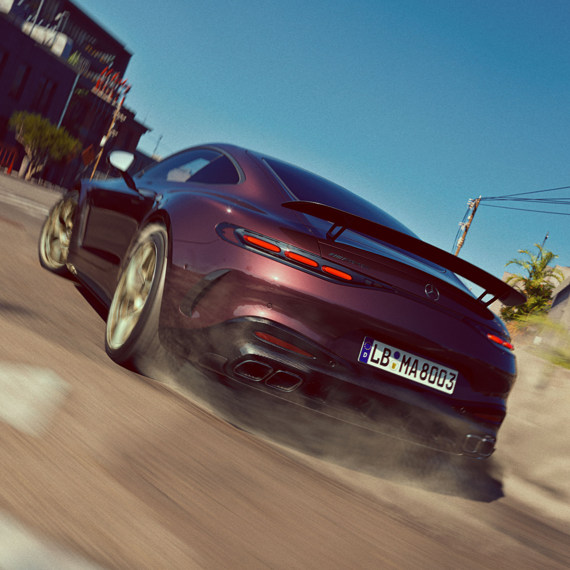 스포티한 퍼포먼스의 진수 | GT Coupé | Mercedes-AMG Mercedes-AMG GT Coupé.