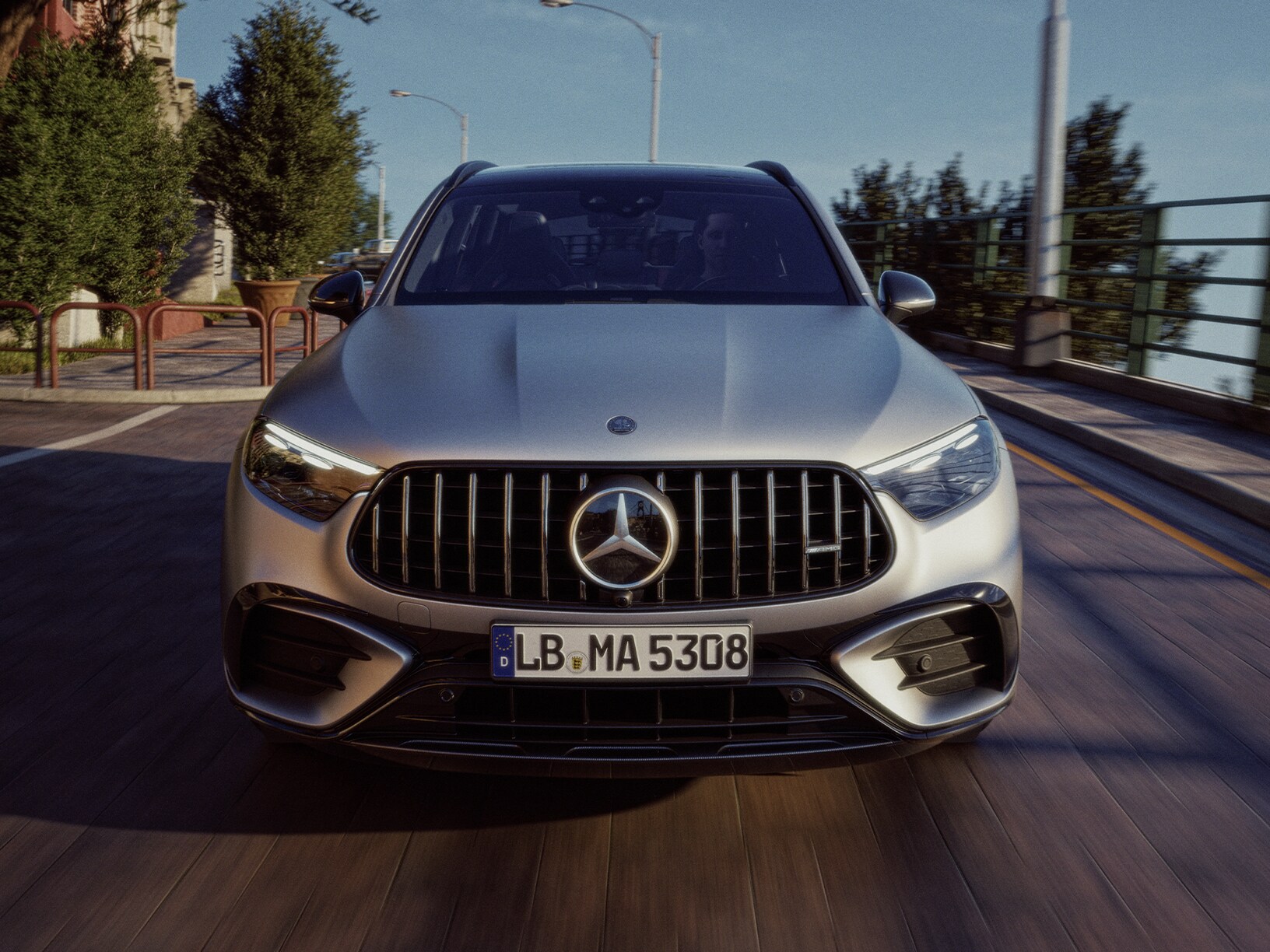 뉴 Mercedes-Benz C-Class의 터치스크린