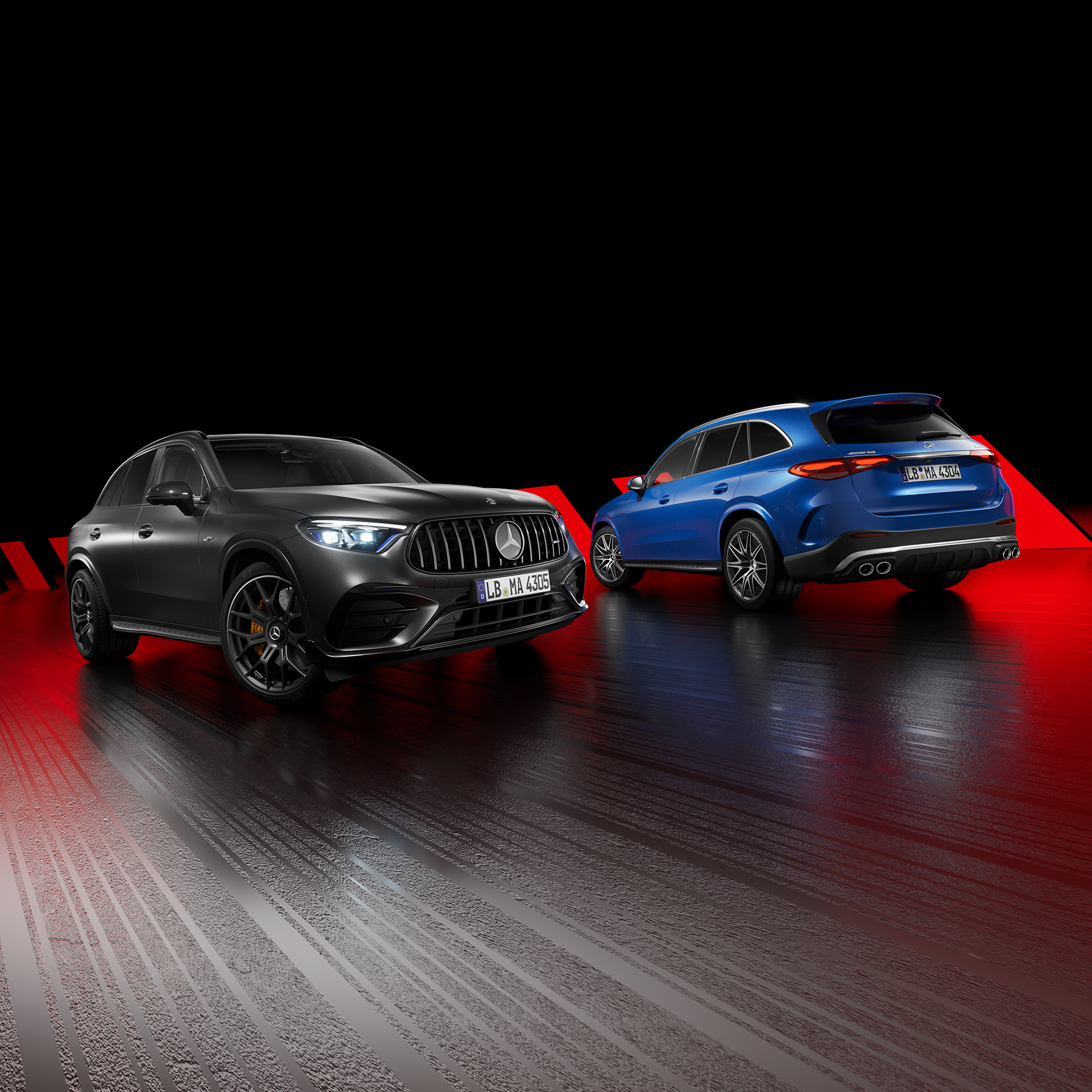 제품 소개 및 차량 점검 | Mercedes-AMG Mercedes-AMG 차량의 후면부