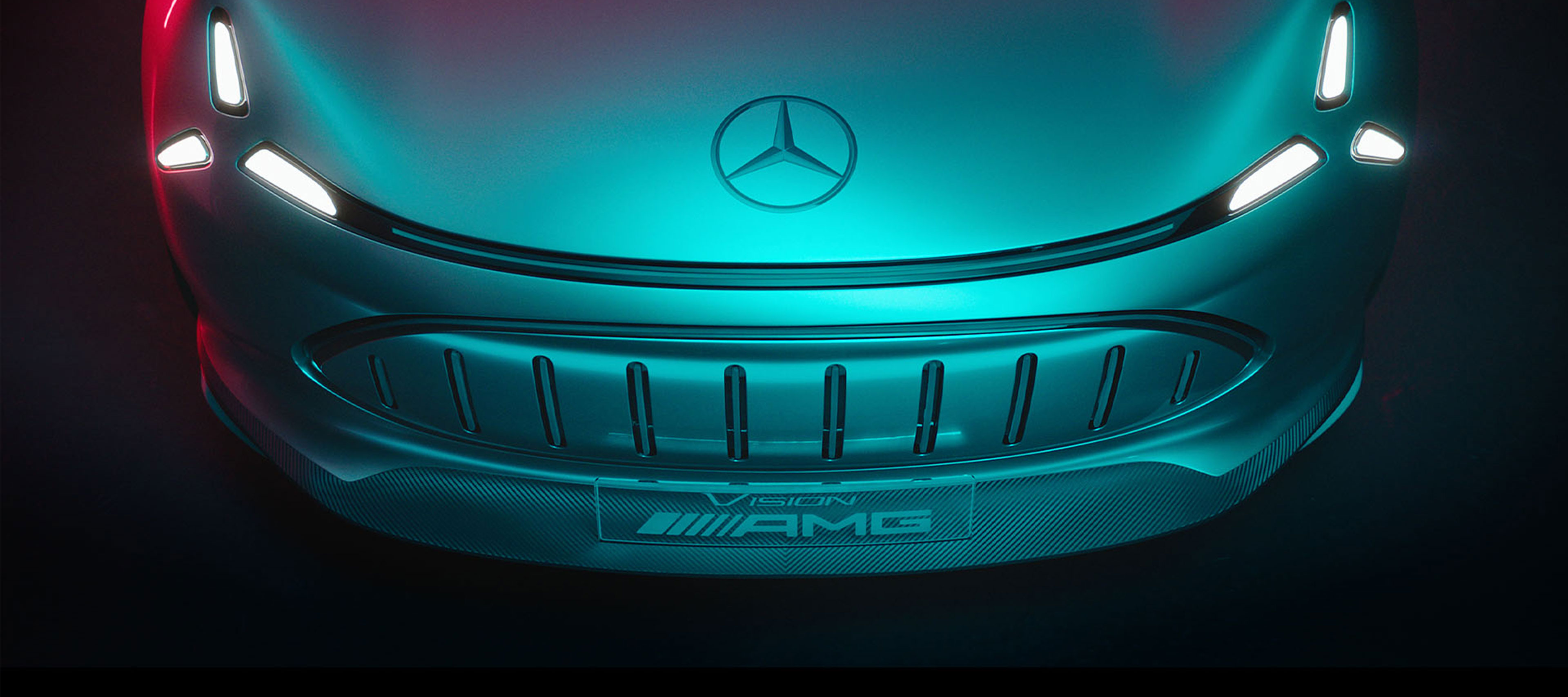 AMG E 퍼포먼스 하이브리드 및 EQ 모델 | Mercedes-AMG Vision AMG 전면부 상세 이미지