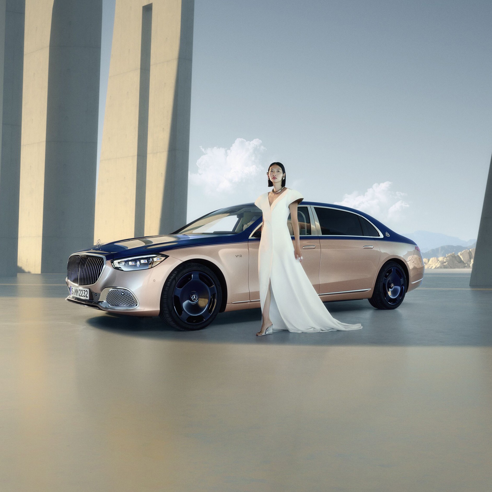 브랜드 | SL 680 | Mercedes-Maybach Mercedes-Maybach S-Class의 측면부.