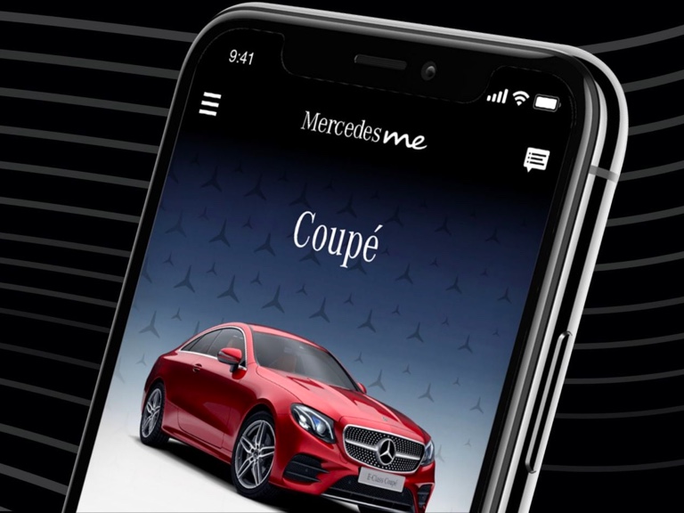 메르세데스-벤츠에서 선보이는 미래의 드림카를 스마트폰의 Mercedes-Benz App에서 볼 수 있습니다. 메르세데스-벤츠에서 선보이는 미래의 드림카를 스마트폰의 Mercedes-Benz App에서 볼 수 있습니다.