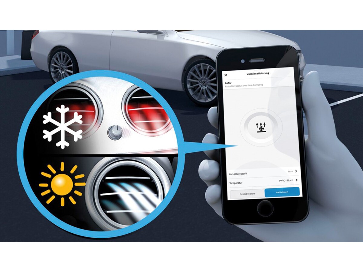 충전 설정 및 사전 온도 조절 기능