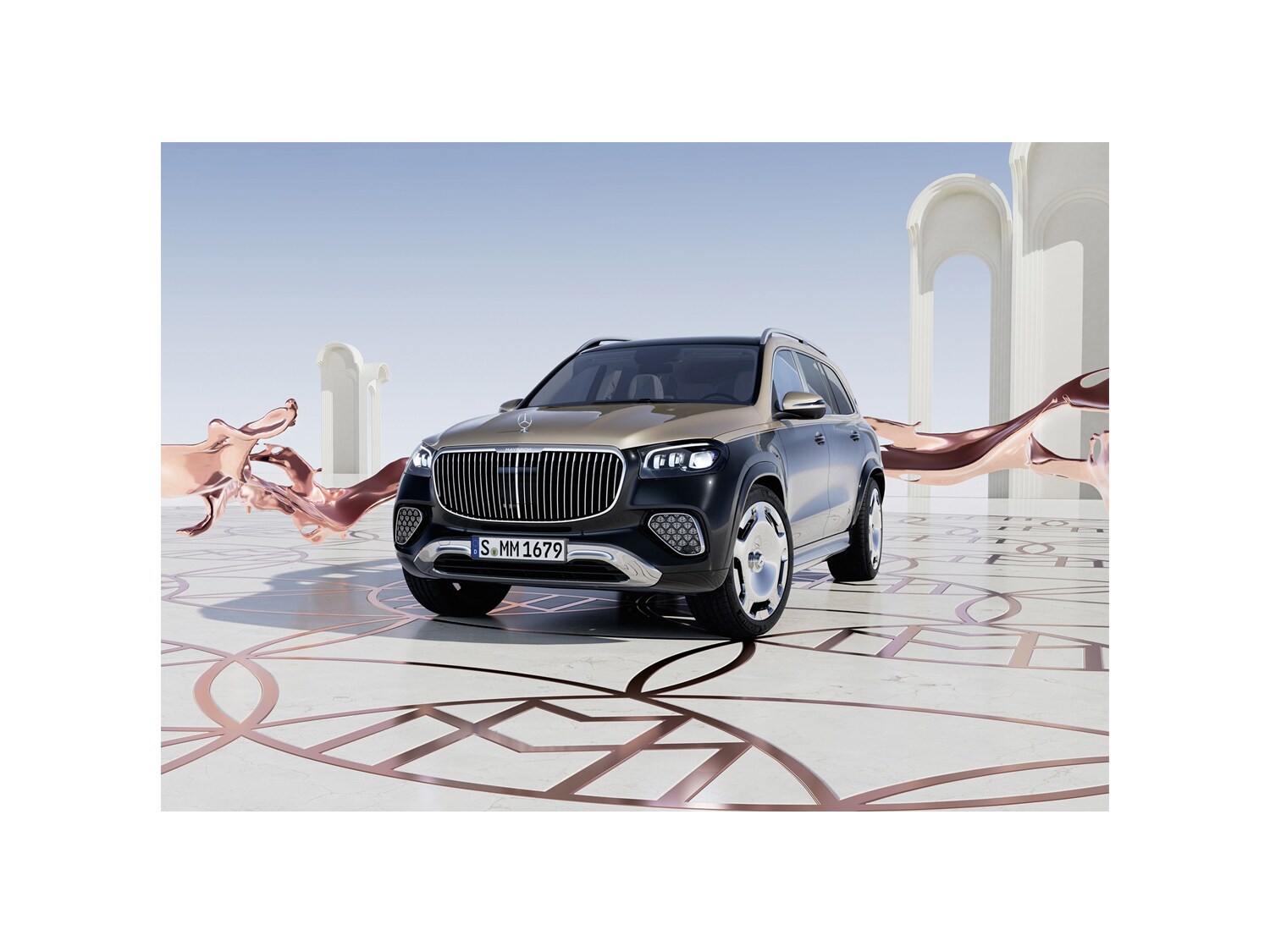 더 뉴 메르세데스-마이바흐 GLS 차량 모습