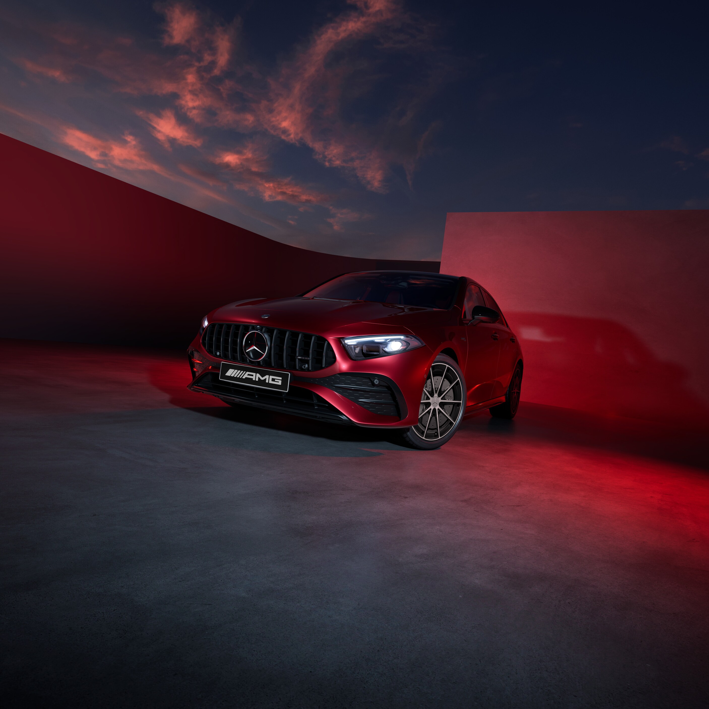 Ready for top performance with the Mercedes-AMG GLE Coupé
