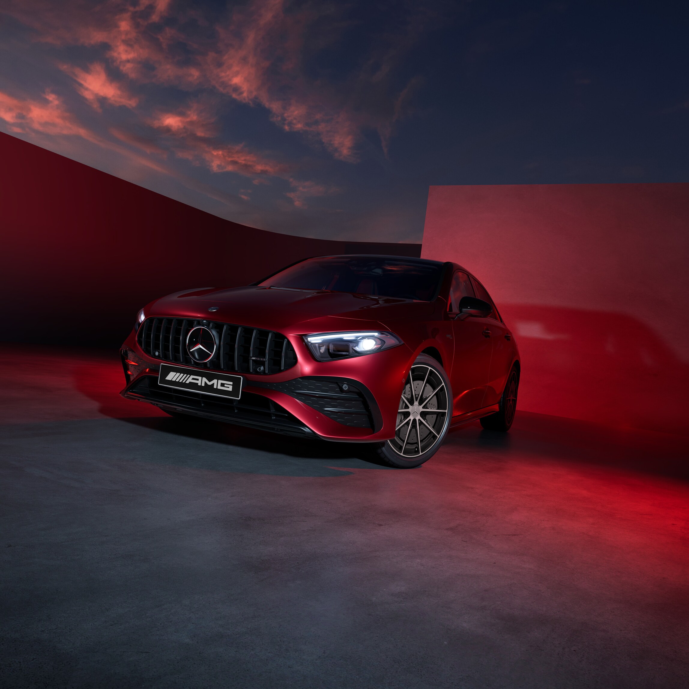 Ready for top performance with the Mercedes-AMG GLE Coupé