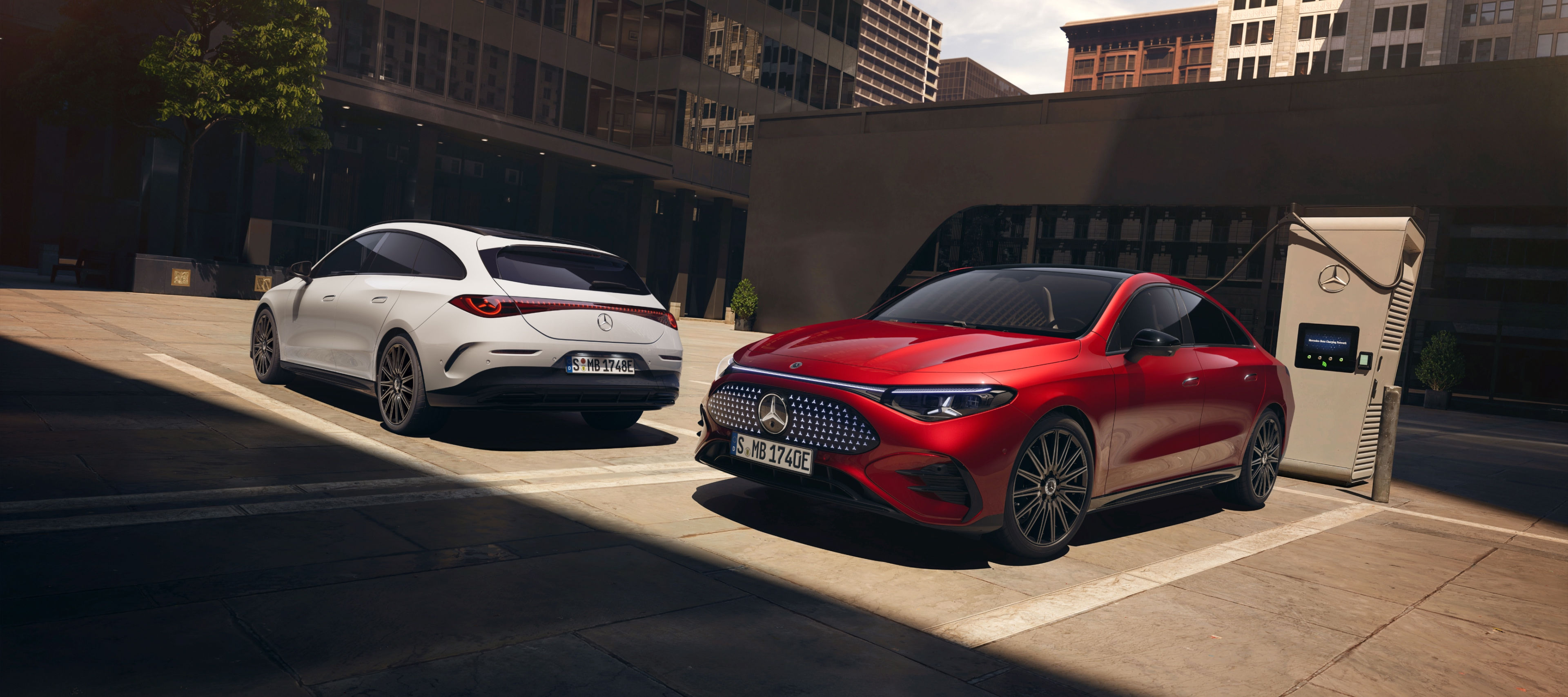 The all-new electric CLA 차량 이미지 The all-new electric CLA 차량 이미지