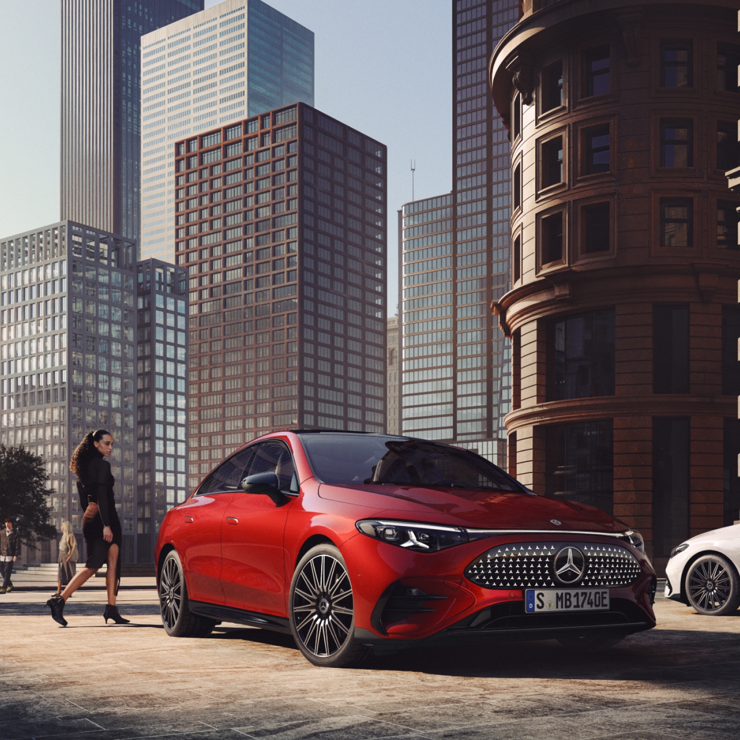 The all-new electric CLA 차량 이미지 The all-new electric CLA 차량 이미지