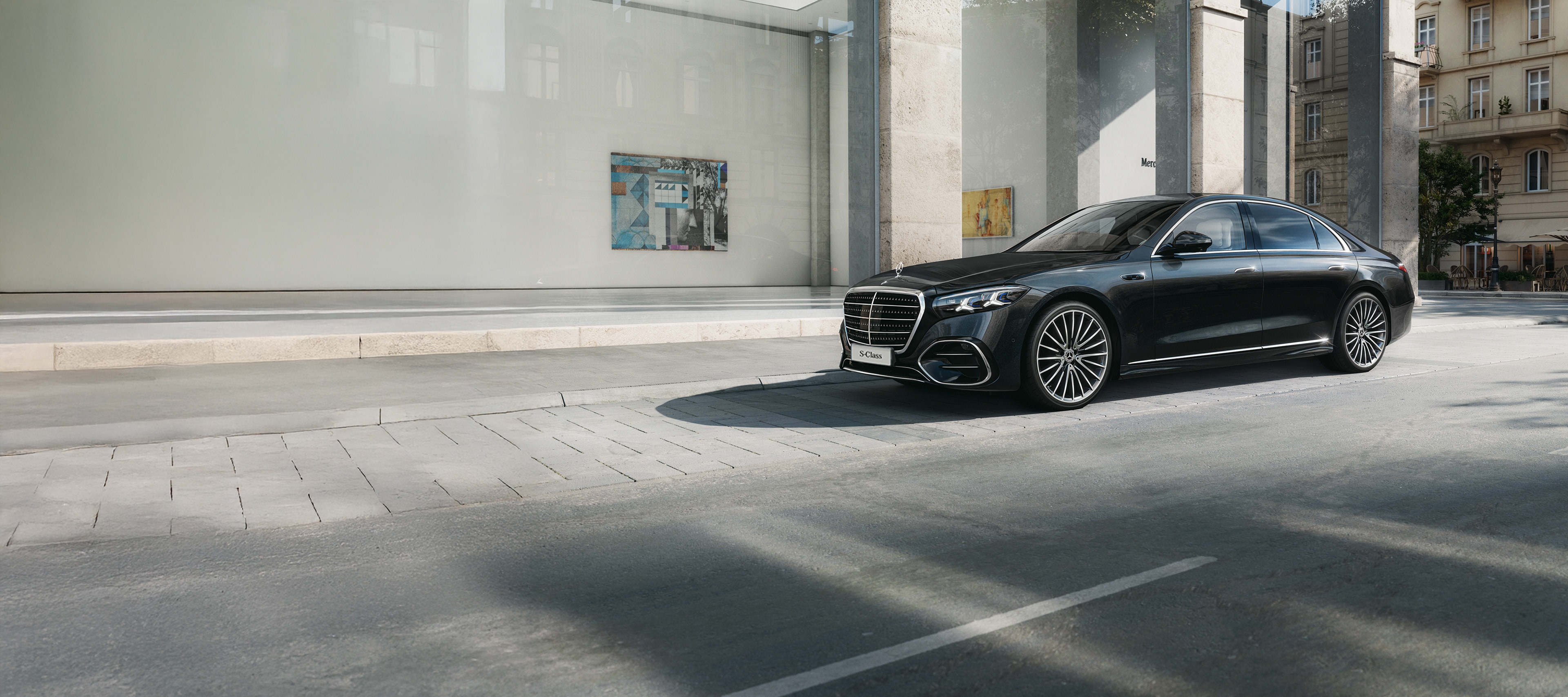 익스테리어 | S-Class Sedan | 메르세데스-벤츠 새로운 메르세데스-벤츠 S-클래스 세단의 외관.