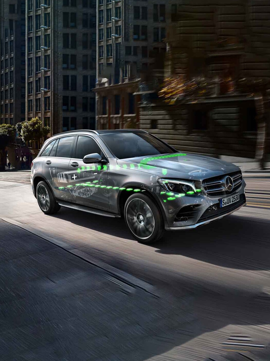 Mercedes-Benz EQ Power: 플러그인 하이브리드 구동 시스템이 탑재된 SUV.