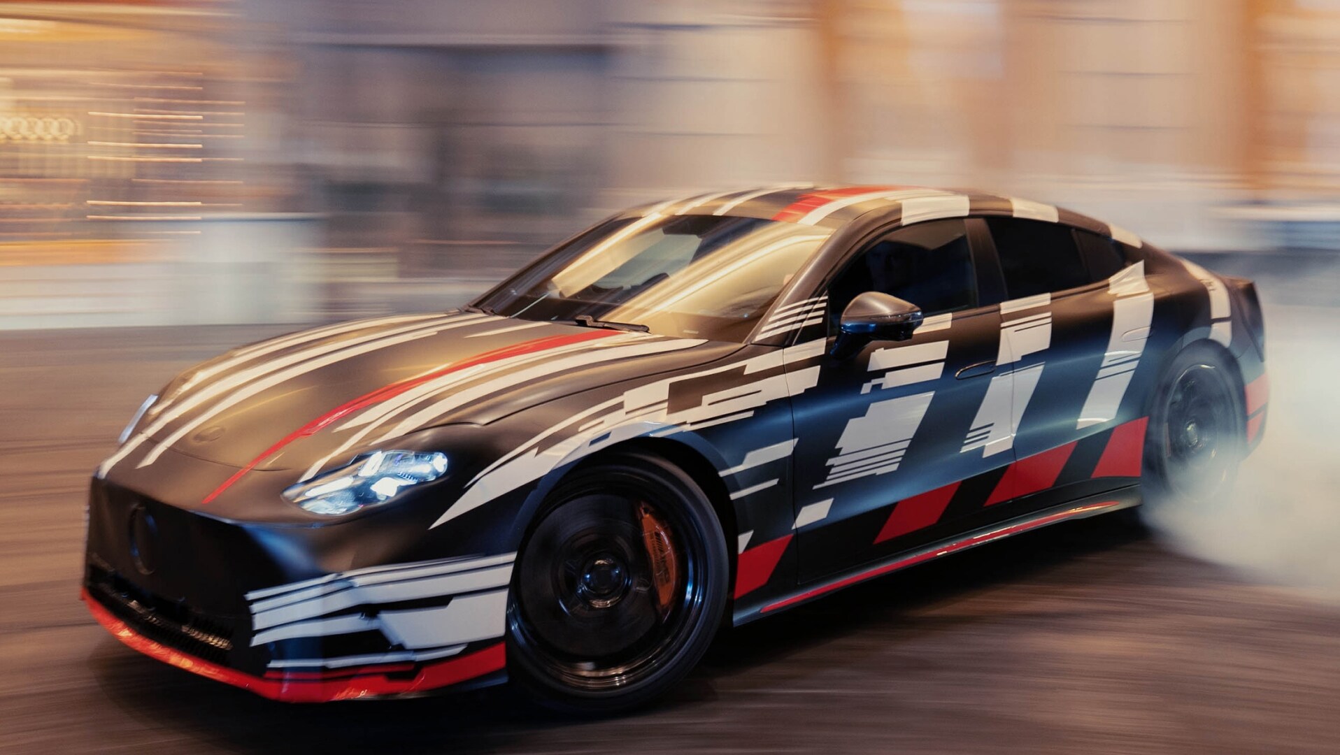 The all-new Mercedes-AMG GT 4-door Coupé.