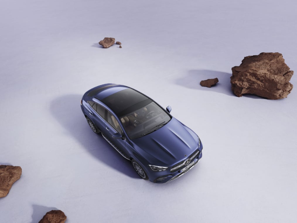 Mercedes-Benz GLE Coupé의 E-액티브 바디 컨트롤.