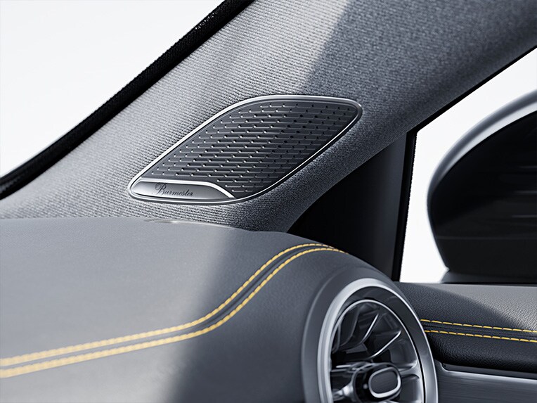 The new Mercedes-AMG A-Class Hatch의 부메스터® 서라운드 사운드 시스템