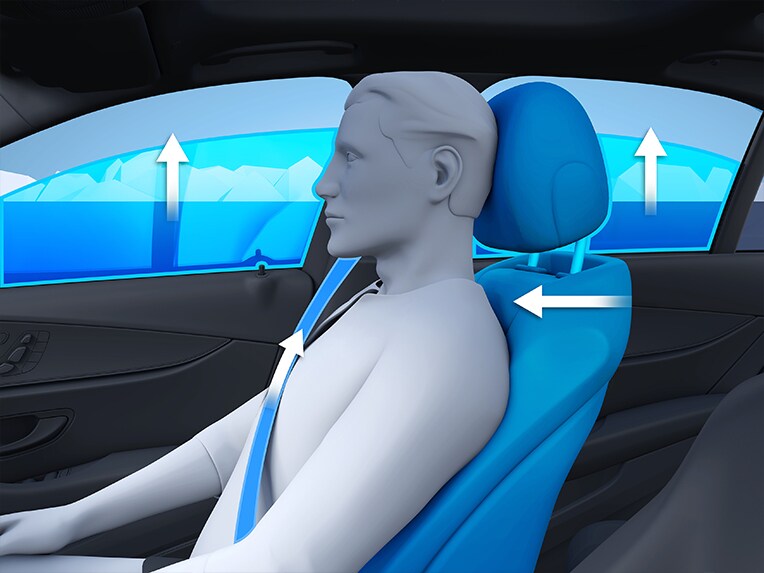 Mercedes-Benz 뉴 EQA의 PRE-SAFE® system