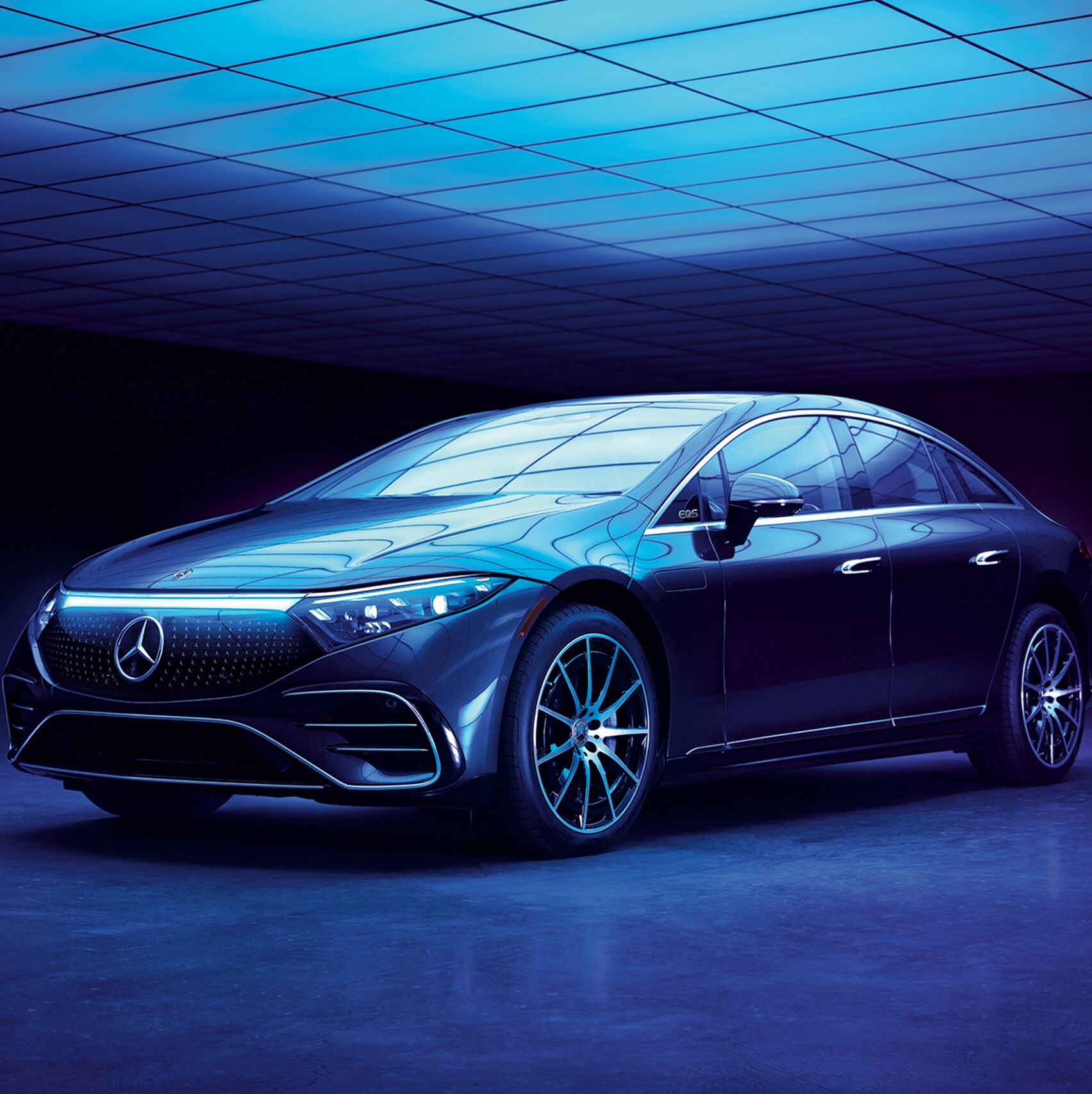 Mercedes-Benz EQS의 모습