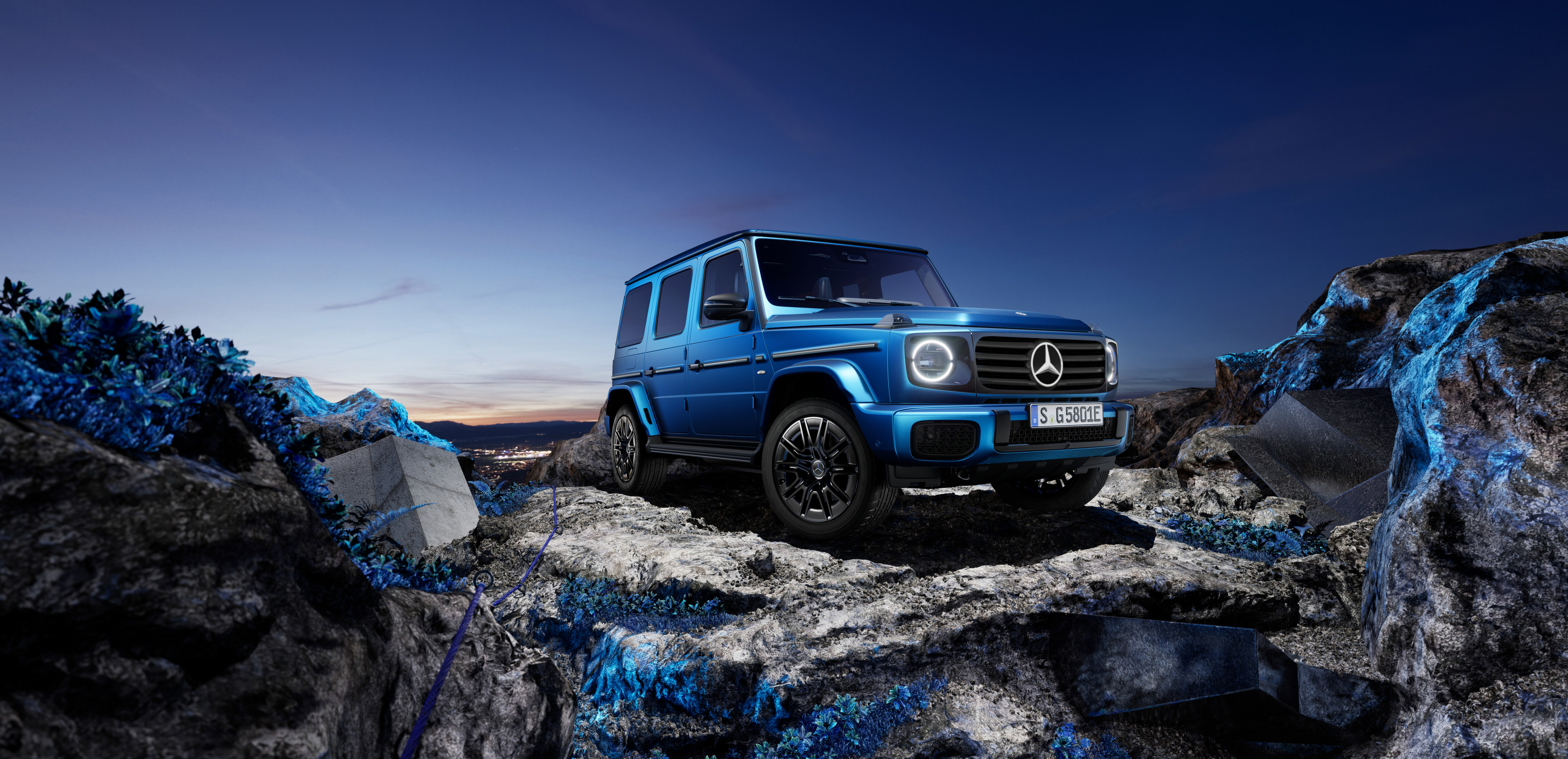 순수 전기 G-Class | 메르세데스-벤츠 메르세데스-벤츠 순수 전기 G-Class.