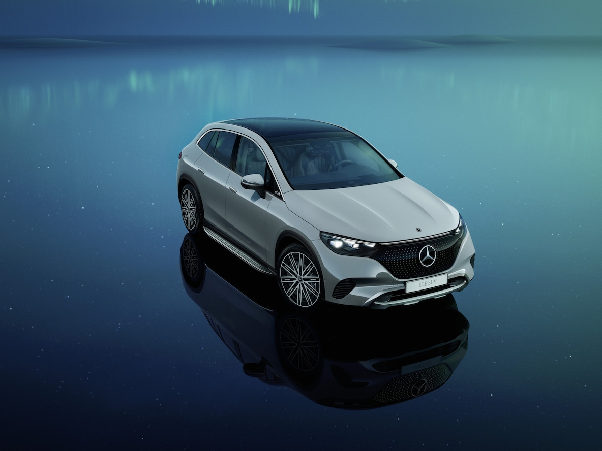 메르세데스-벤츠 EQE SUV 익스테리어.