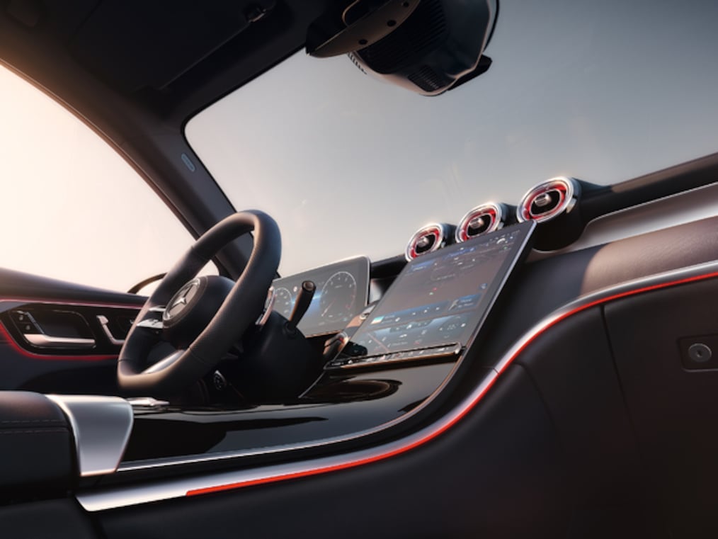 Mercedes-Benz GLC의 섀시.