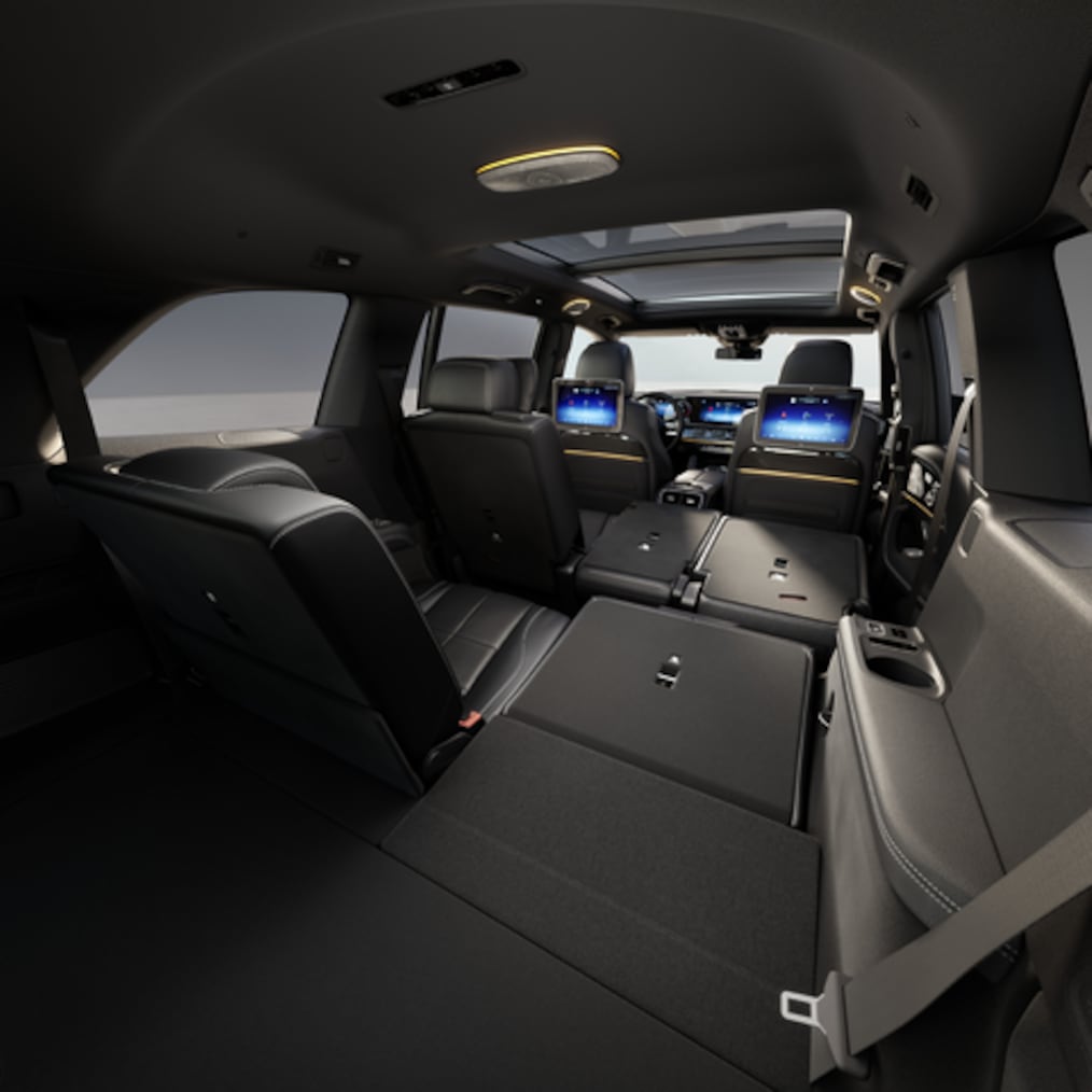 Mercedes-Benz GLE의 Burmester® 서라운드 사운드 시스템 스피커