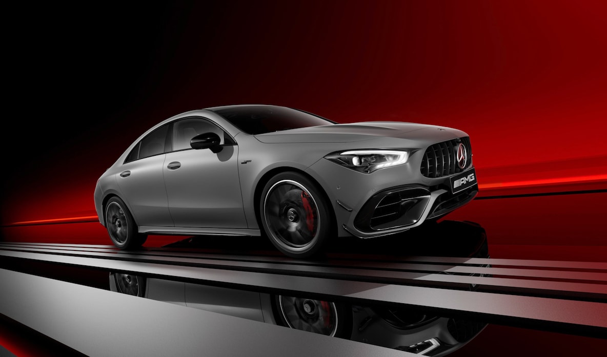 AMG 디자인 플러스 패키지가 적용된 Mercedes-AMG CLA Coupé.