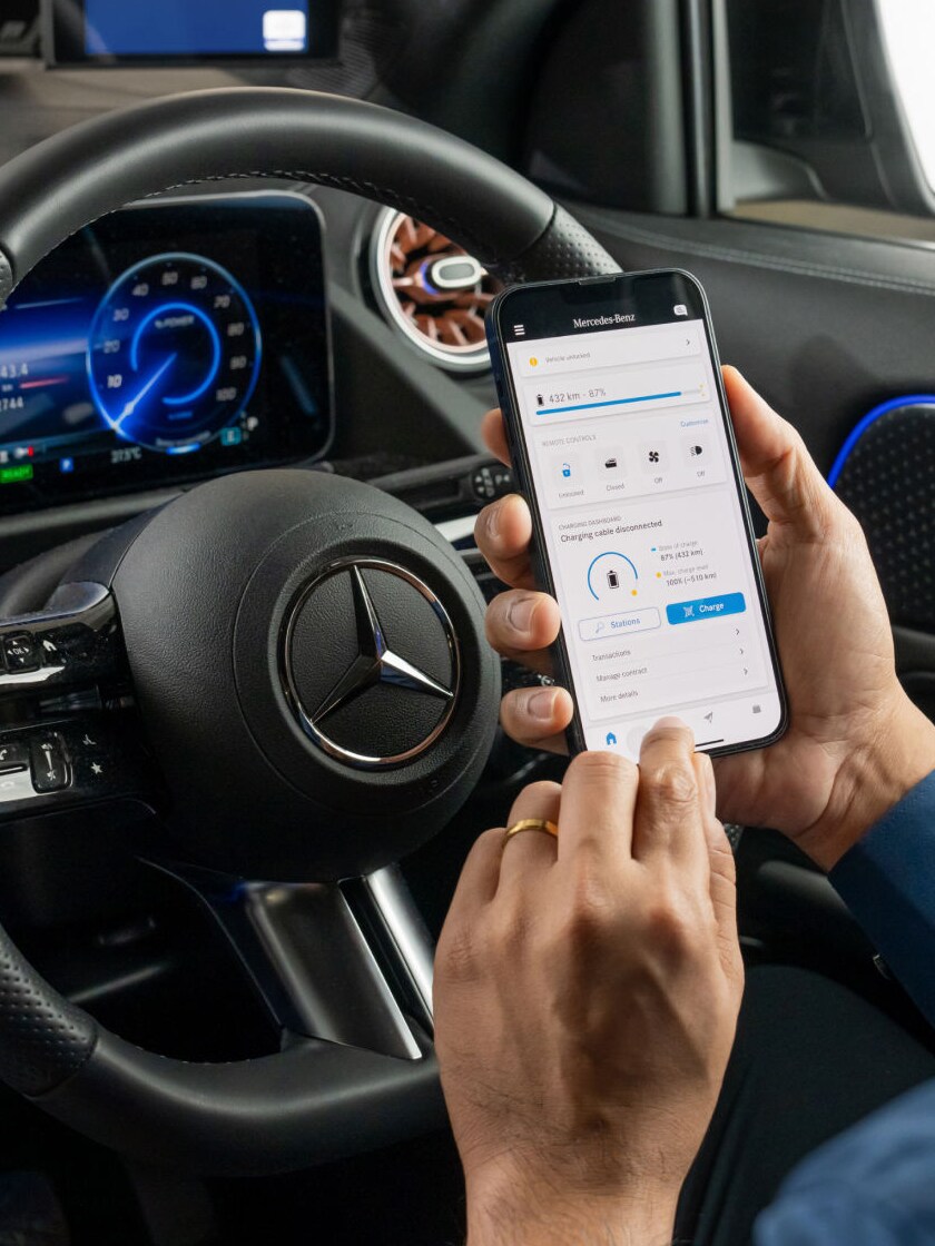 메르세데스-벤츠의 Mercedes-Benz 앱 